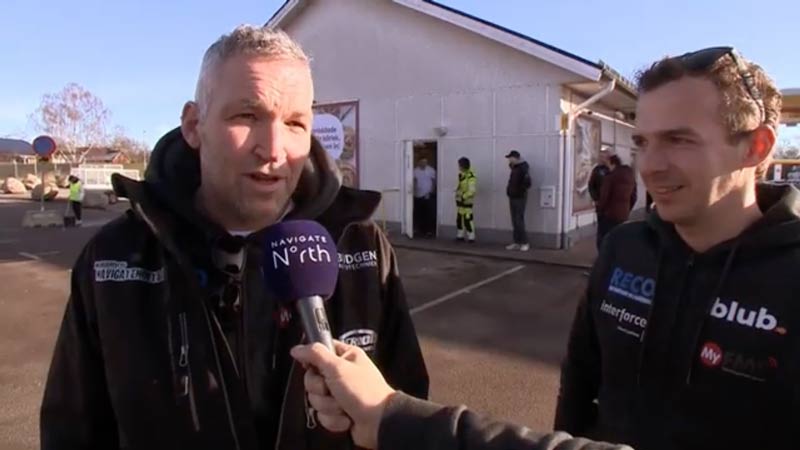 Laatste waypoint van Navigate North 2023