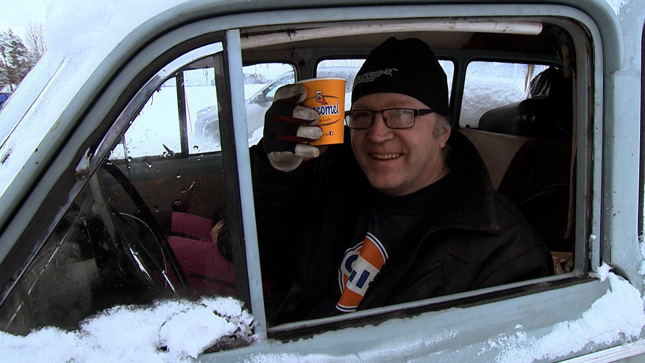 Chocomelk op het waypoint